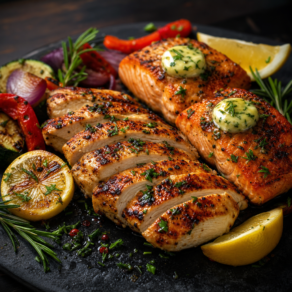 Surf & Chicken Grill Box